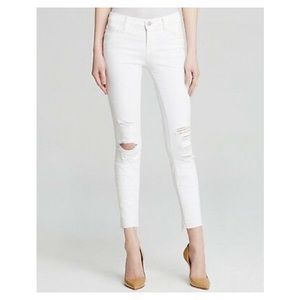 J BRAND | White Jeans with holes